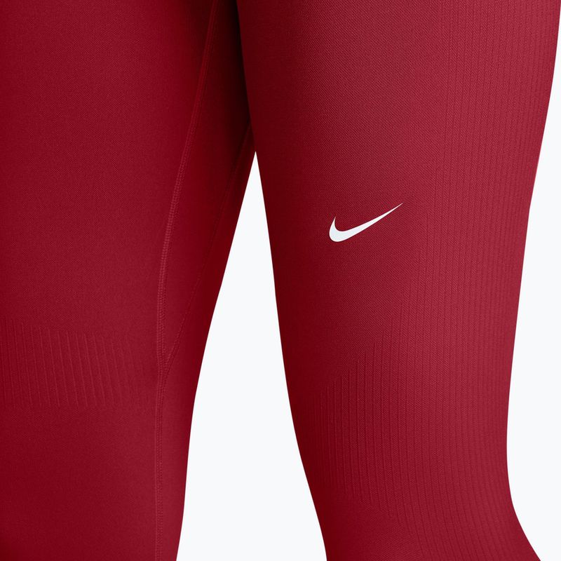 Legginsy damskie Nike Pro Seamless tough red/white 3