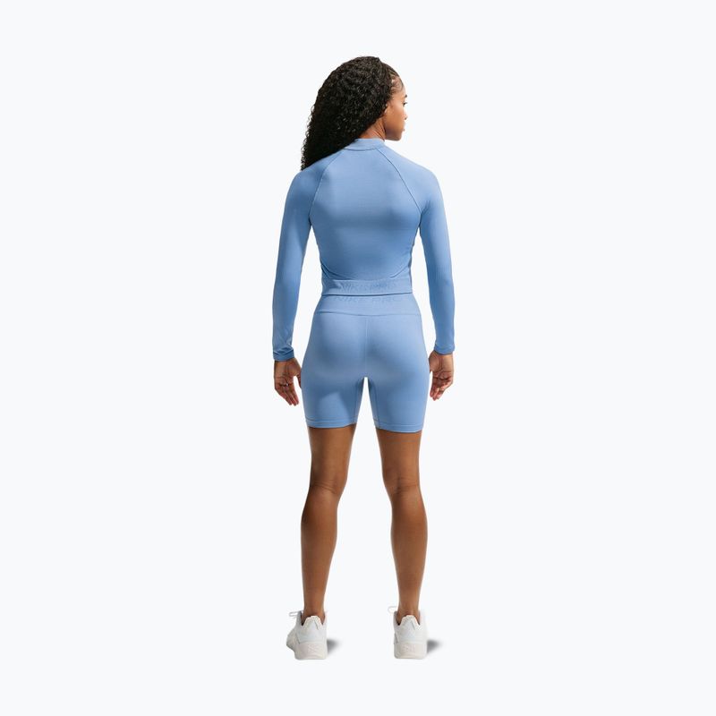 Bluza treningowa damska Nike Pro Seamless work blue 3