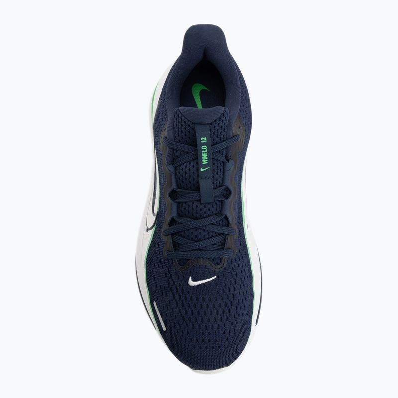 Buty do biegania męskie Nike Winflo 12 midnight navy/green spark/summit white 5
