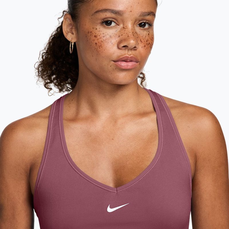 Top treningowy Nike Pro Seamless pink smoke/white 3