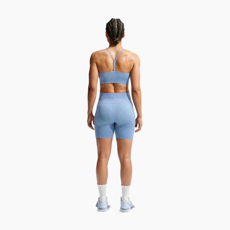 Spodenki treningowe damskie Nike Pro Seamless work blue 2