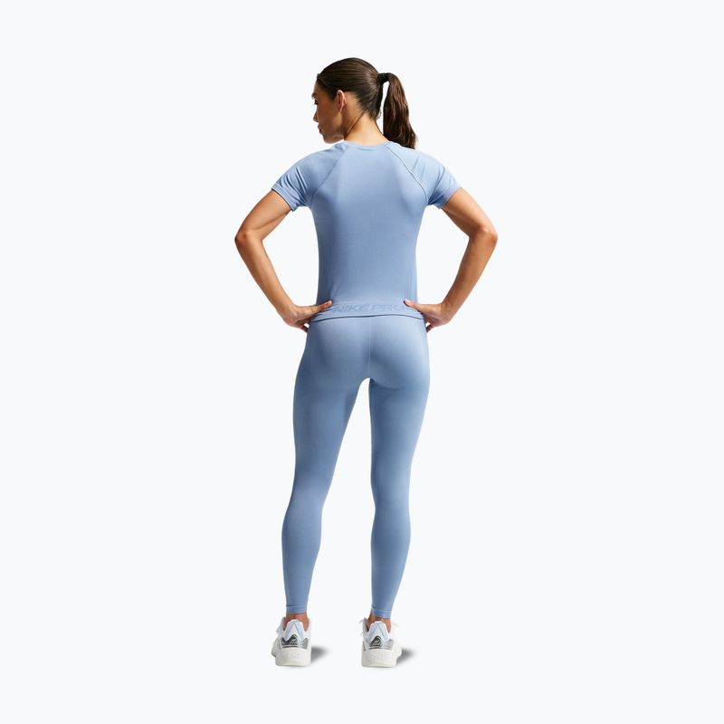 Legginsy damskie Nike Pro Seamless work blue 2