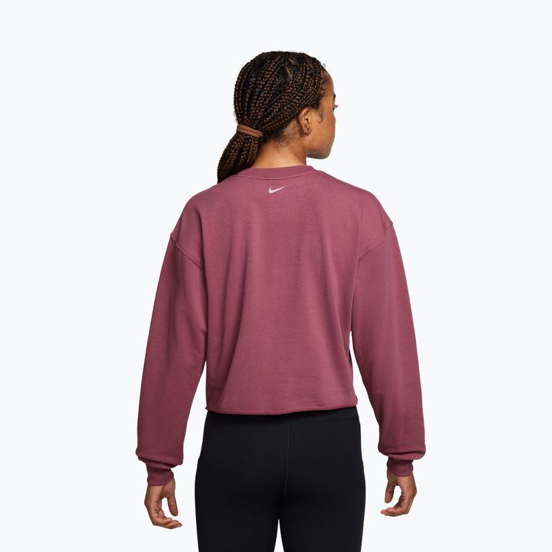 Longsleeve damski Nike Pro pink smoke/bleached lilac 2