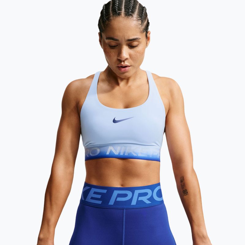 Biustonosz treningowy Nike Pro hydrogen blue/hydrogen blue/old royal 4