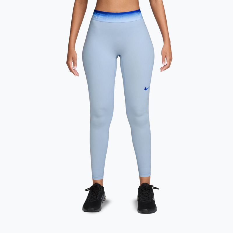 Legginsy damskie Nike Pro hydrogen blue/old royal