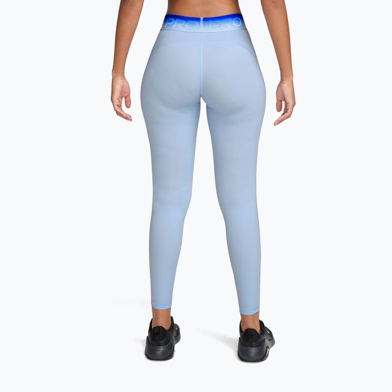 Legginsy damskie Nike Pro hydrogen blue/old royal 2