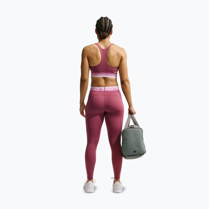 Legginsy damskie Nike Pro pink smoke/pink rise 3