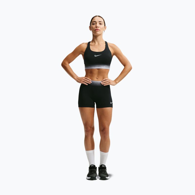 Spodenki treningowe damskie Nike Pro black/ghost 2