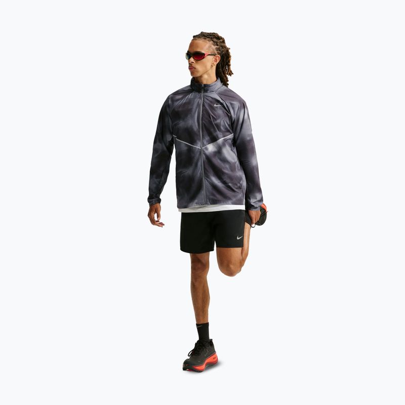 Kurtka do biegania męska Nike Miler black/smoke grey 2