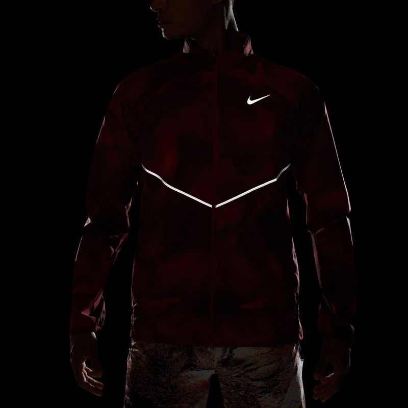 Kurtka do biegania męska Nike Miler light crimson/tough red 4