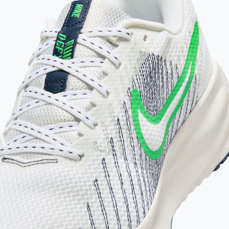 Buty do biegania męskie Nike Run Defy white/midnight navy/green spark 7