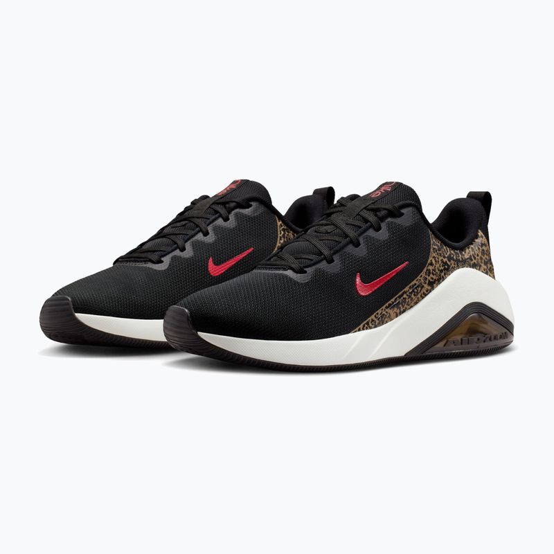 Buty treningowe damskie Nike Bella 7 black/british khaki/fusion red 3