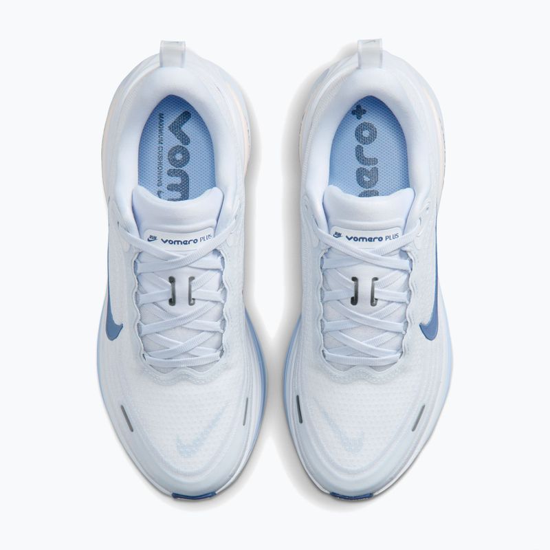 Buty do biegania damskie Nike Vomero Plus white/aluminum/football grey/mystic navy 5