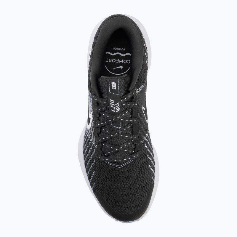 Buty do biegania damskie Nike Run Defy dark smoke grey/aluminum/white 5