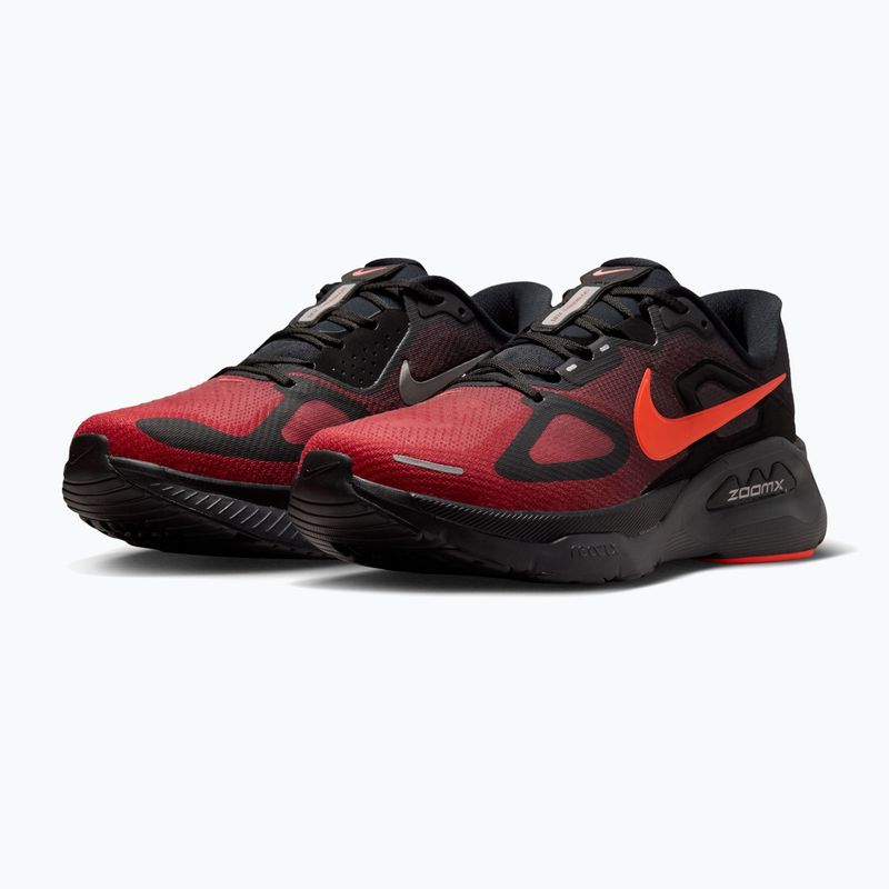 Buty do biegania męskie Nike Structure Plus black/university red/bright crimson 3