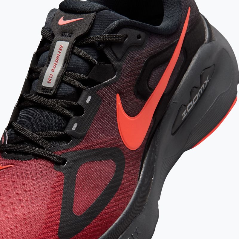 Buty do biegania męskie Nike Structure Plus black/university red/bright crimson 7