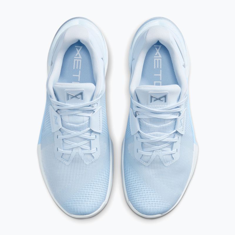 Buty treningowe damskie Nike Metcon 10 hydrogen blue/aluminum/hydrogen blue 4