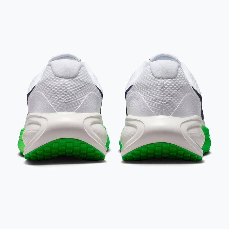 Buty do biegania męskie Nike Revolution 8 white/green spark/midnight navy 6