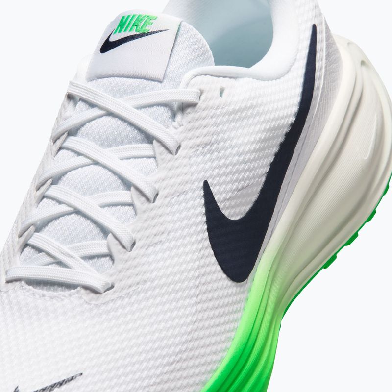 Buty do biegania męskie Nike Revolution 8 white/green spark/midnight navy 7
