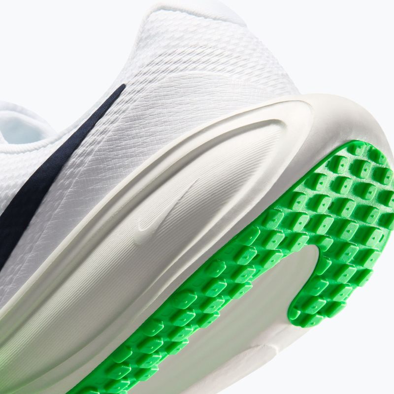 Buty do biegania męskie Nike Revolution 8 white/green spark/midnight navy 8
