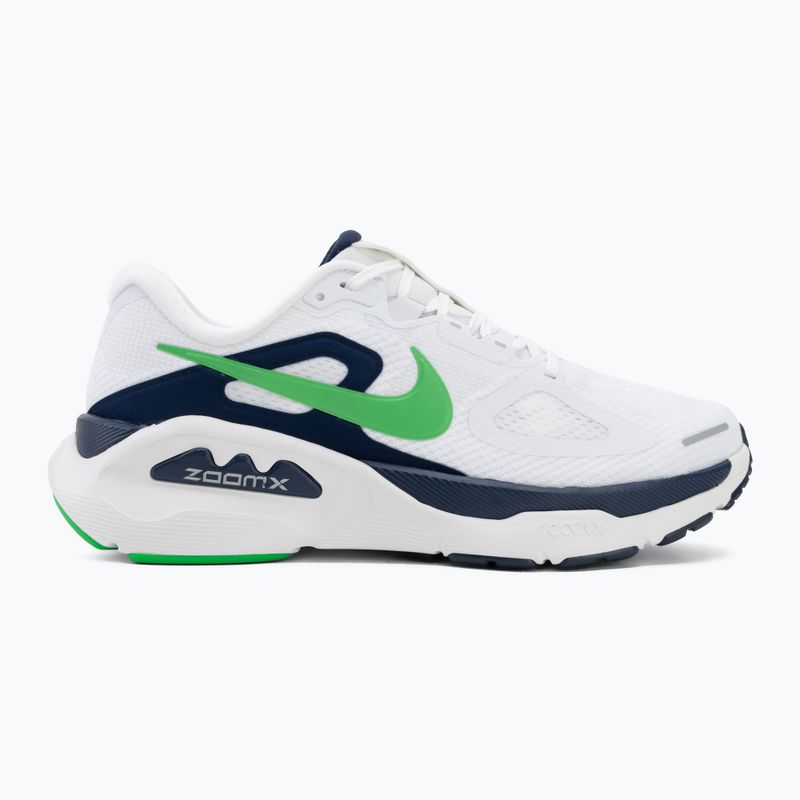 Buty do biegania męskie Nike Structure Plus white/midnight navy/green spark 2