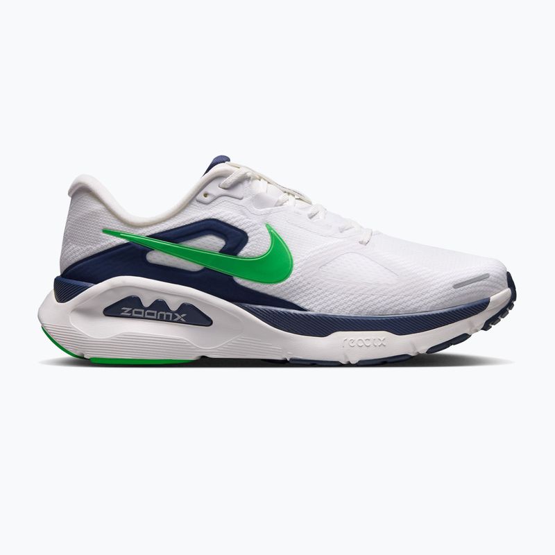 Buty do biegania męskie Nike Structure Plus white/midnight navy/green spark