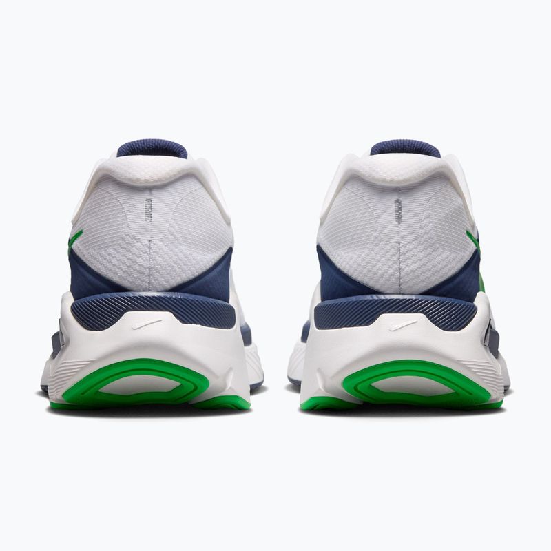 Buty do biegania męskie Nike Structure Plus white/midnight navy/green spark 6