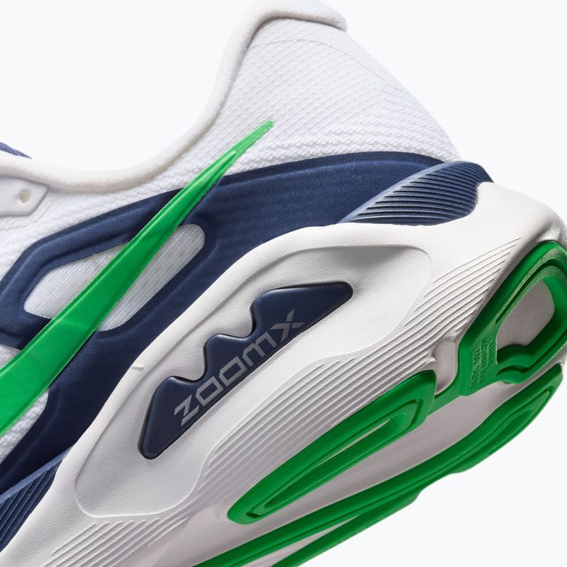 Buty do biegania męskie Nike Structure Plus white/midnight navy/green spark 8
