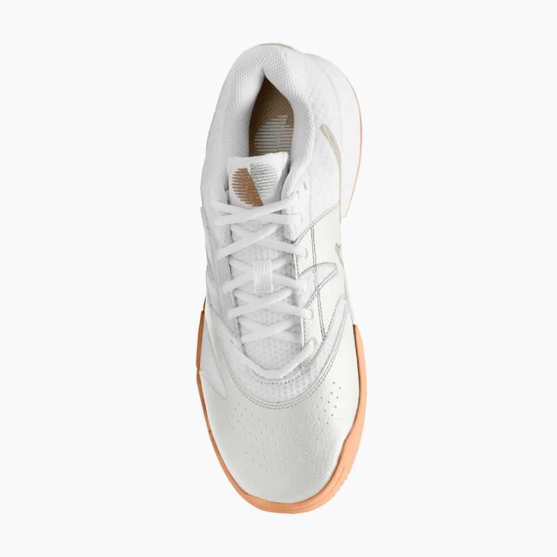 Buty do tenisa męskie Nike Court Lite 4 White/Summit White/Linen/Light Orewood Brown 3