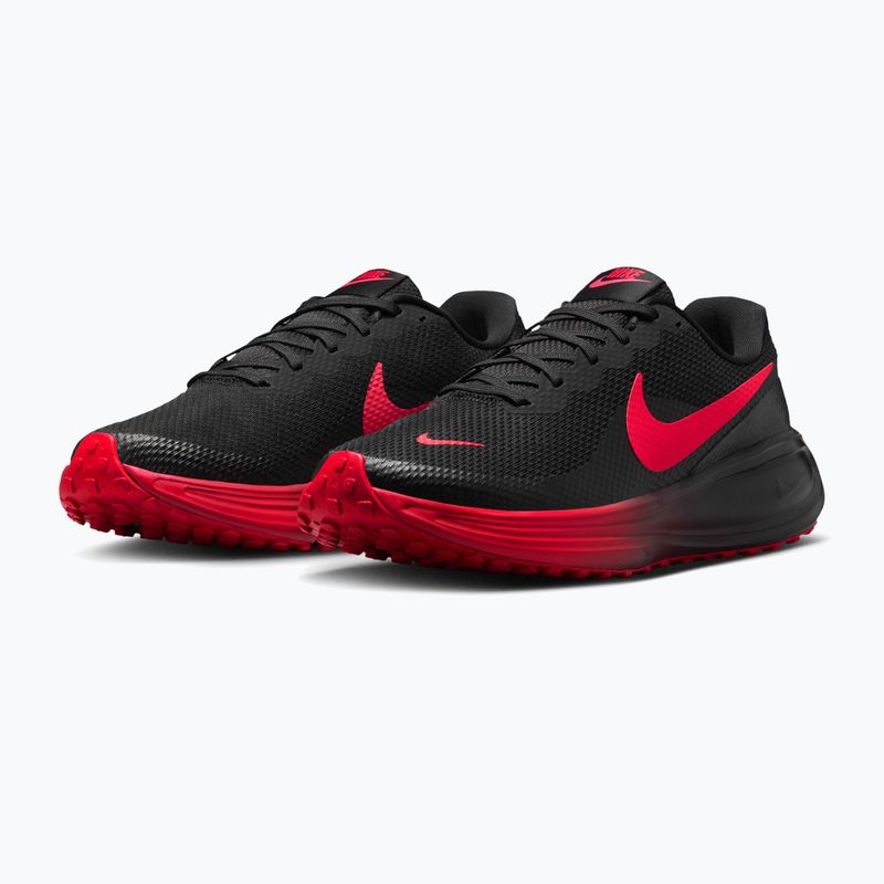 Buty do biegania męskie Nike Revolution 8 black/university red/red orbit 3