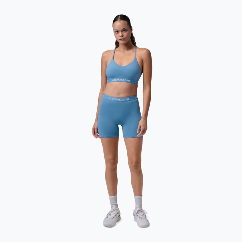 Biustonosz treningowy Jordan Sport Essentials blue beyond/blue beyond/white/white 2