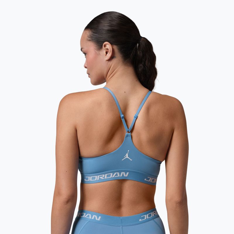 Biustonosz treningowy Jordan Sport Essentials blue beyond/blue beyond/white/white 3
