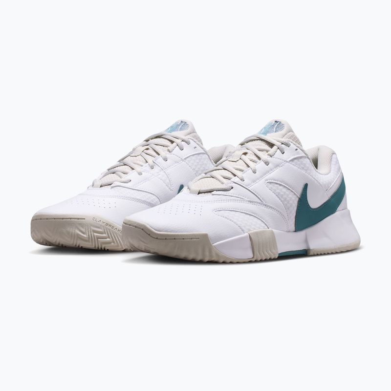 Buty do tenisa męskie Nike Court Lite 4 White/Light Bone/New Slate/Smokey Blue 3