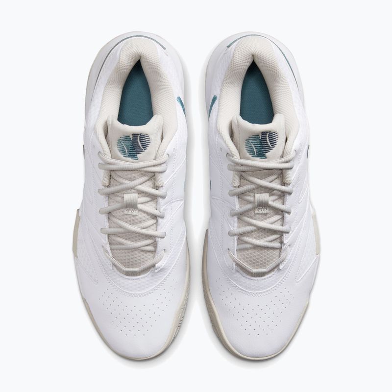 Buty do tenisa męskie Nike Court Lite 4 White/Light Bone/New Slate/Smokey Blue 5