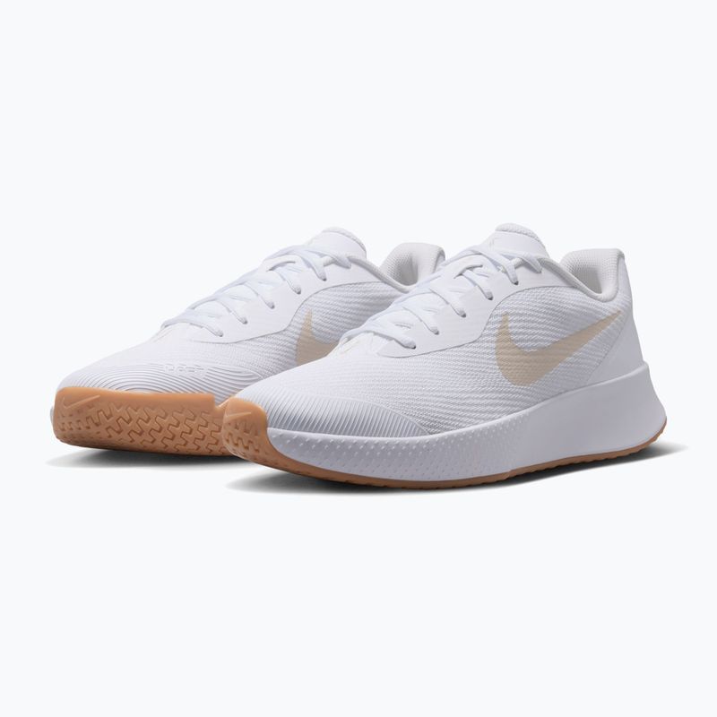 Buty do tenisa męskie Nike Vapor Lite 3 White/Summit White/Light Orewood Brown 3
