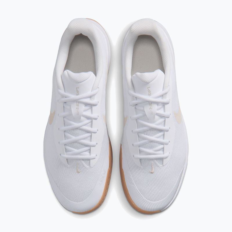 Buty do tenisa męskie Nike Vapor Lite 3 White/Summit White/Light Orewood Brown 5