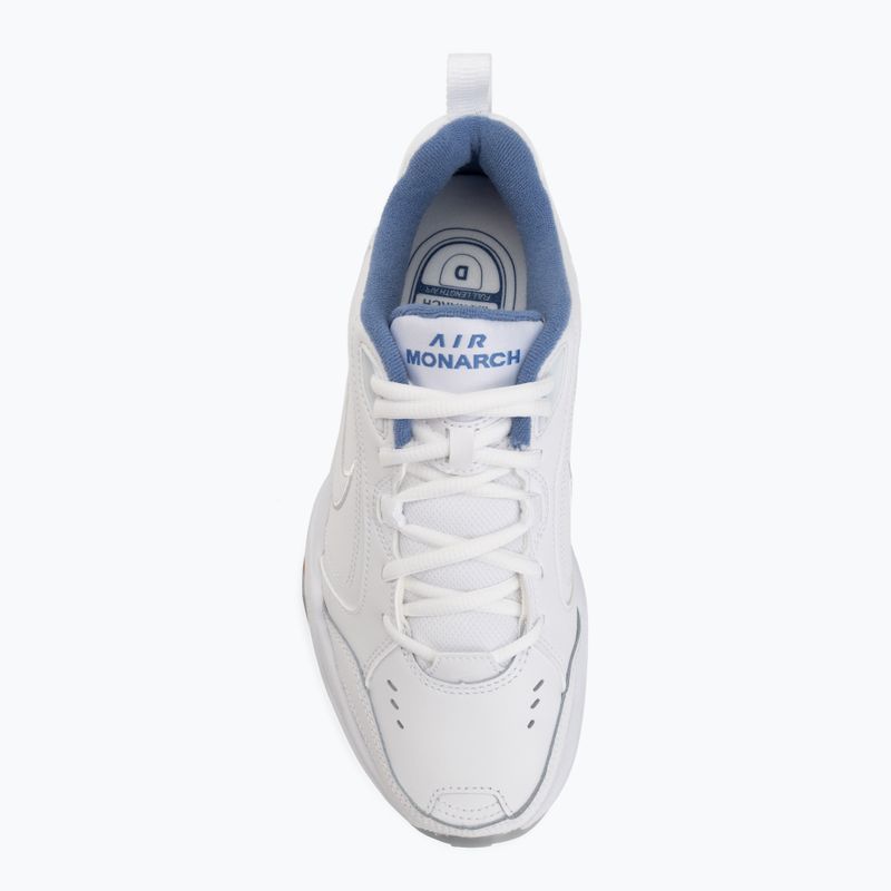 Buty treningowe męskie Nike Air Monarch IV white/indigo storm/gum light brown/white 5