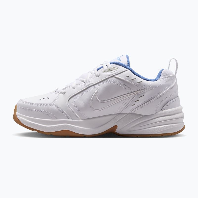 Buty treningowe męskie Nike Air Monarch IV white/indigo storm/gum light brown/white 2