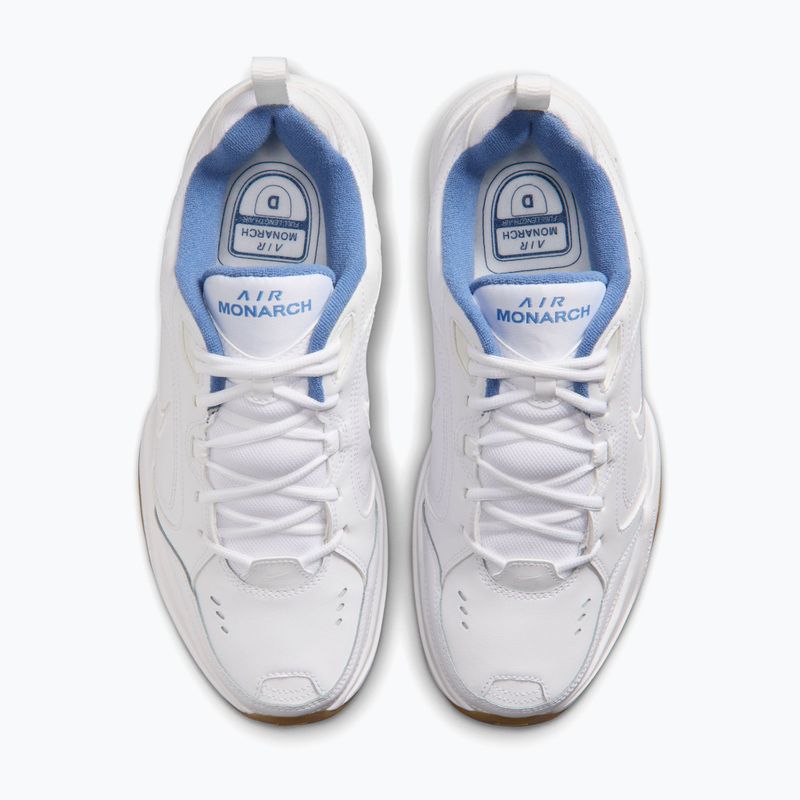 Buty treningowe męskie Nike Air Monarch IV white/indigo storm/gum light brown/white 4