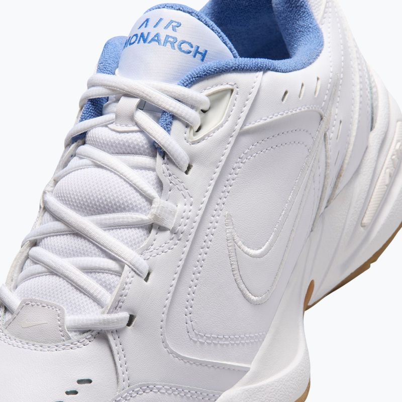 Buty treningowe męskie Nike Air Monarch IV white/indigo storm/gum light brown/white 5