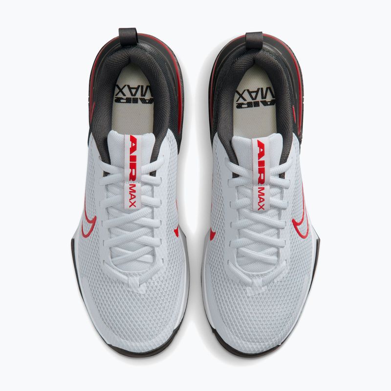 Buty treningowe męskie Nike Air Max Alpha Trainer 6 pure platinum/black/ white/university red 4