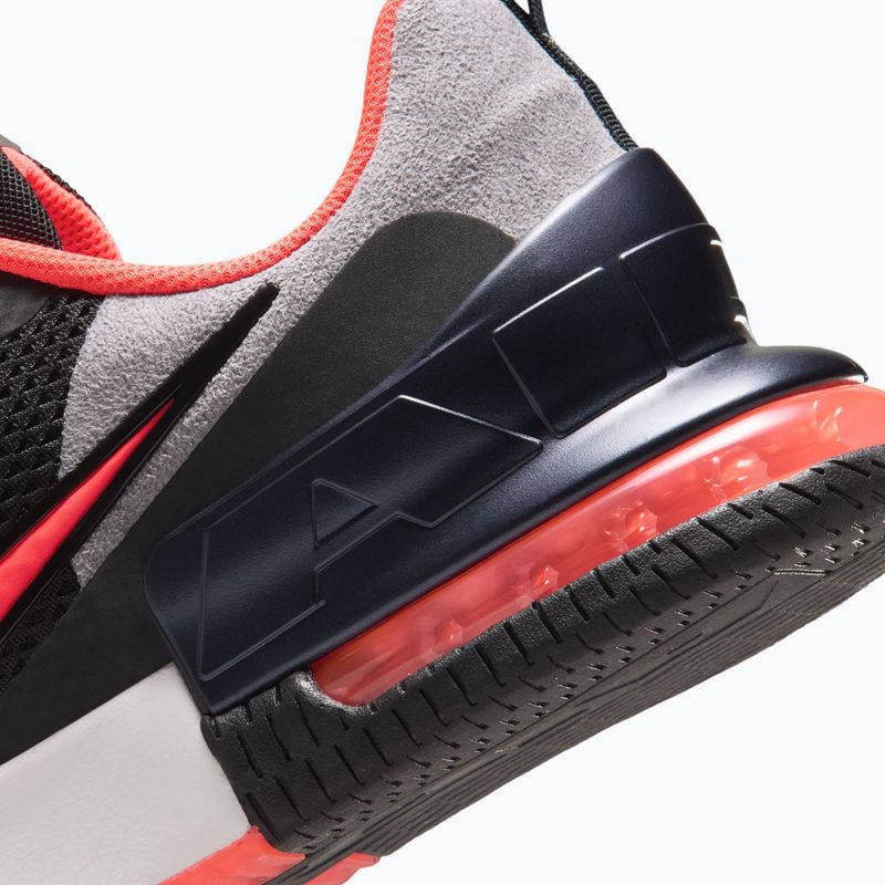 Buty treningowe męskie Nike Air Max Alpha Trainer 6 Premium black/pencil point/bright crimson 8