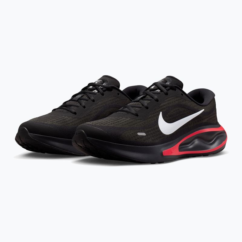 Buty do biegania męskie Nike Journey Run black/dark smoke grey/red orbit/white 3