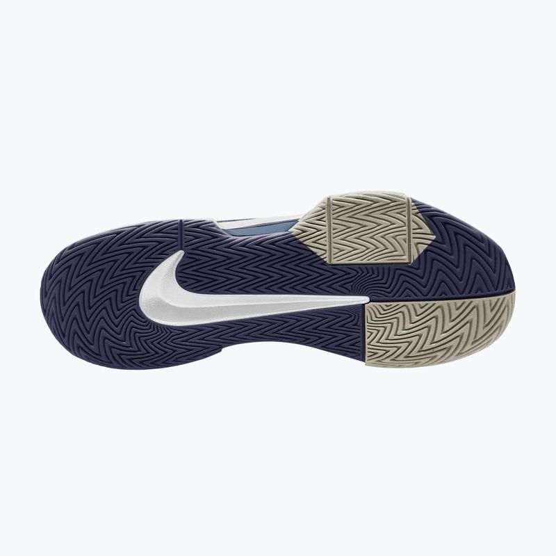 Buty do tenisa męskie Nike GP Challenge Pro smokey blue/light bone/new slate/white 4