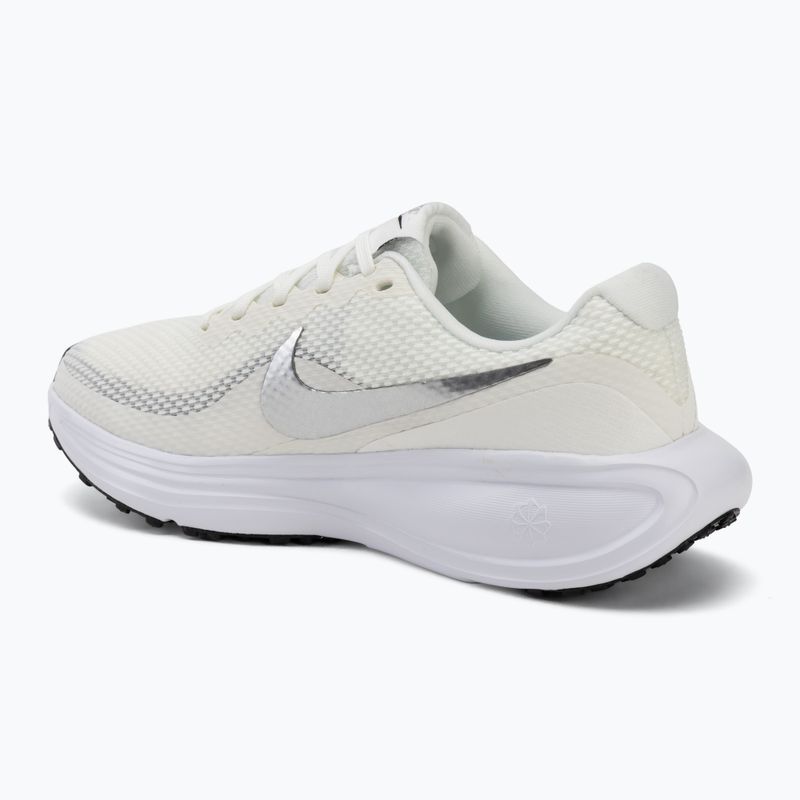 Buty do biegania damskie Nike Revolution 8 sail/white/black/metallic silver 3