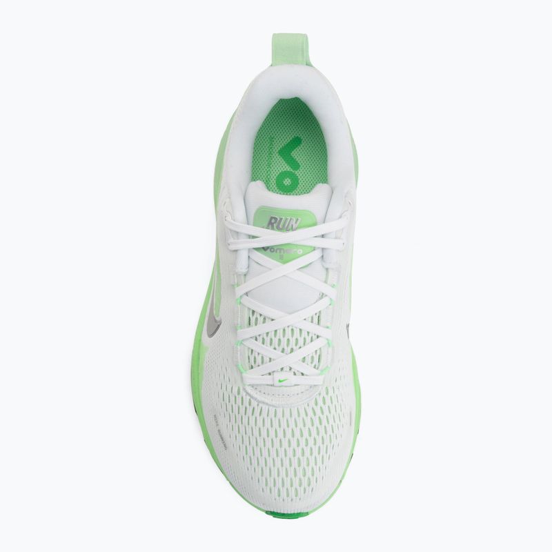 Buty do biegania damskie Nike Vomero 18 white/illusion green/metallic silver 5
