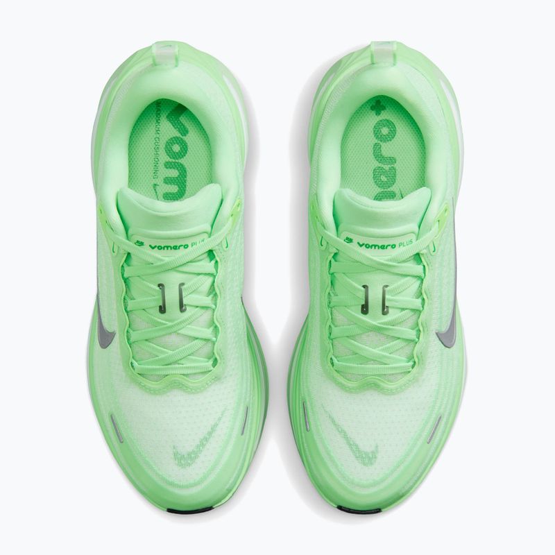 Buty do biegania damskie Nike Vomero Plus white/illusion green/metallic silver 5