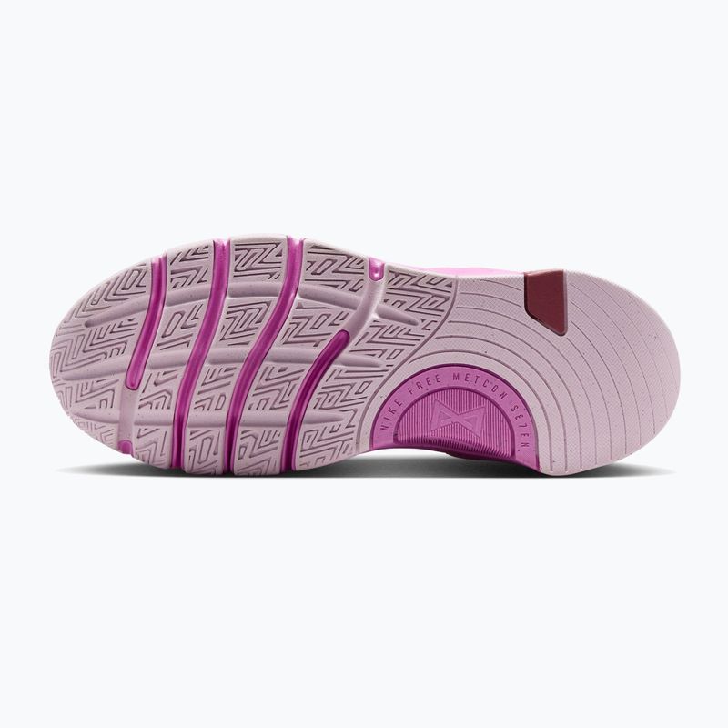 Buty treningowe damskie Nike Free Metcon 7 bleached lilac/light magenta/white 3