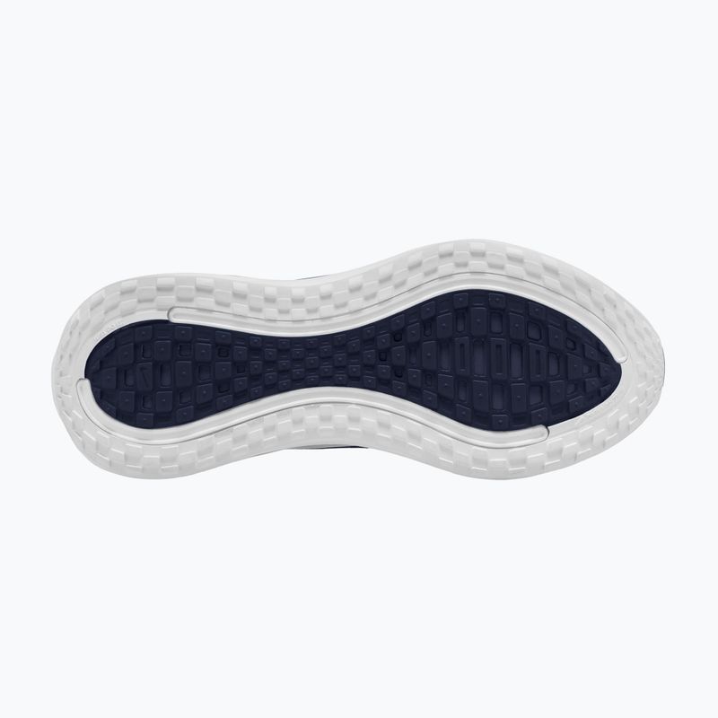 Buty do biegania męskie Nike Vomero Plus white/green spark/midnight navy 3