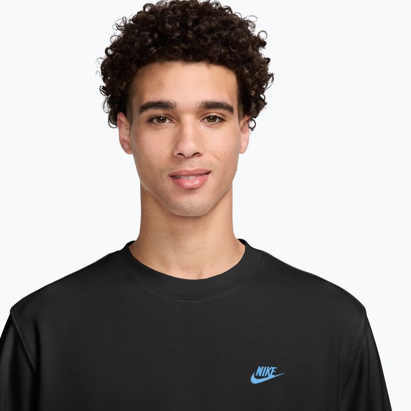 Bluza męska Nike Club black/football blue 3
